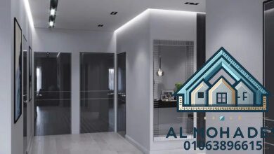 اشكال جبس بورد ريسبشن قطعتين