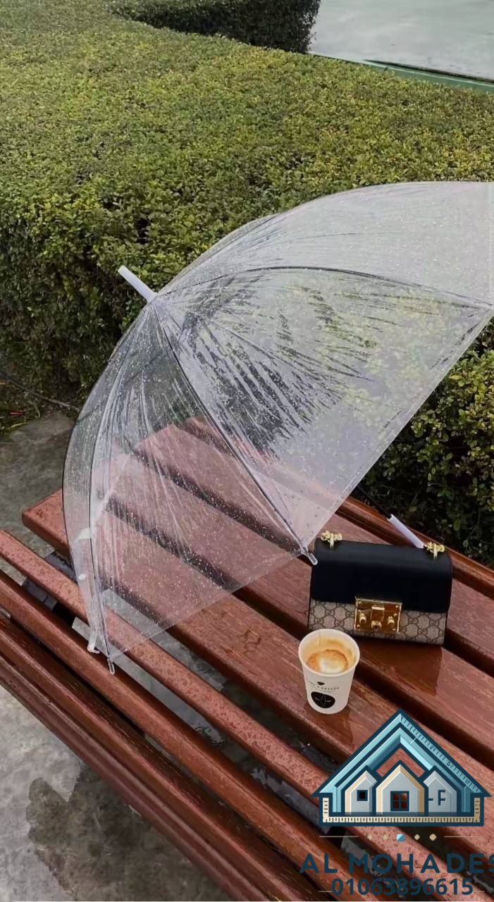 مظلات مطر في الشتاء