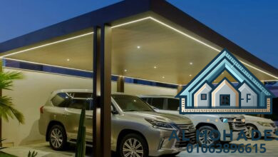 مظلات سيارات